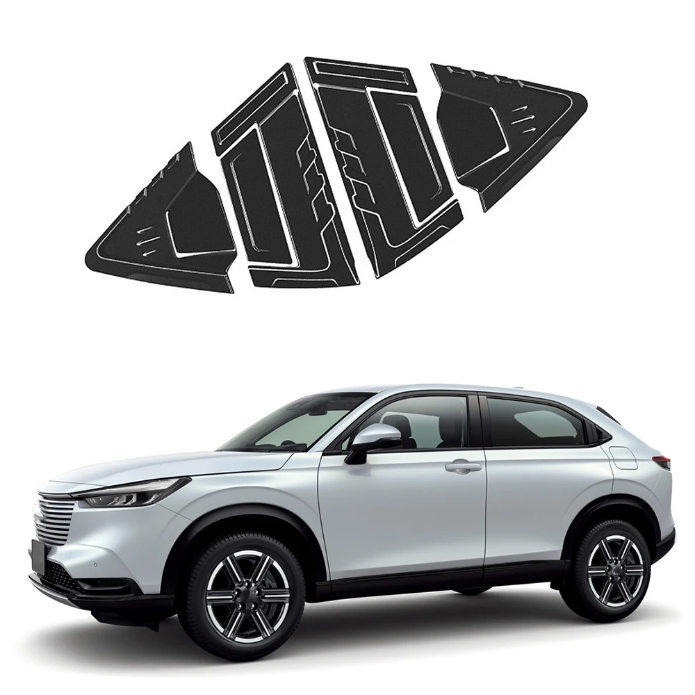 For Honda Vezel HR-V HRV 2021 2022 Car Rear Door Handle Cover Bowl Frame Sticker Matt