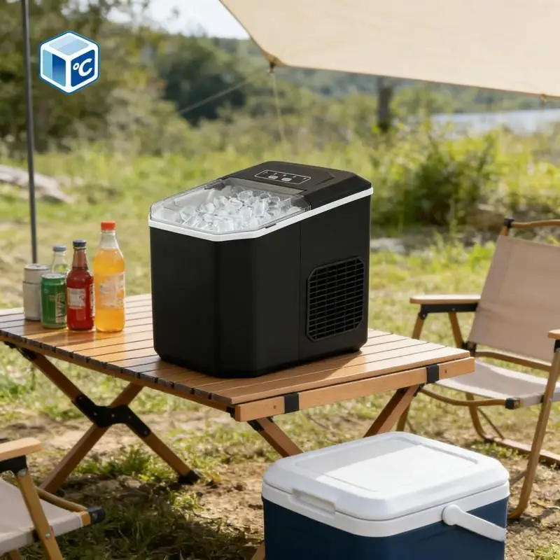 

2026 Ice Maker Machine Countertop Self-Cleaning Function 26lbs/24h Portable Ice Maker 9 Cubes Ready In 6 Mins Bullet Ice Machine