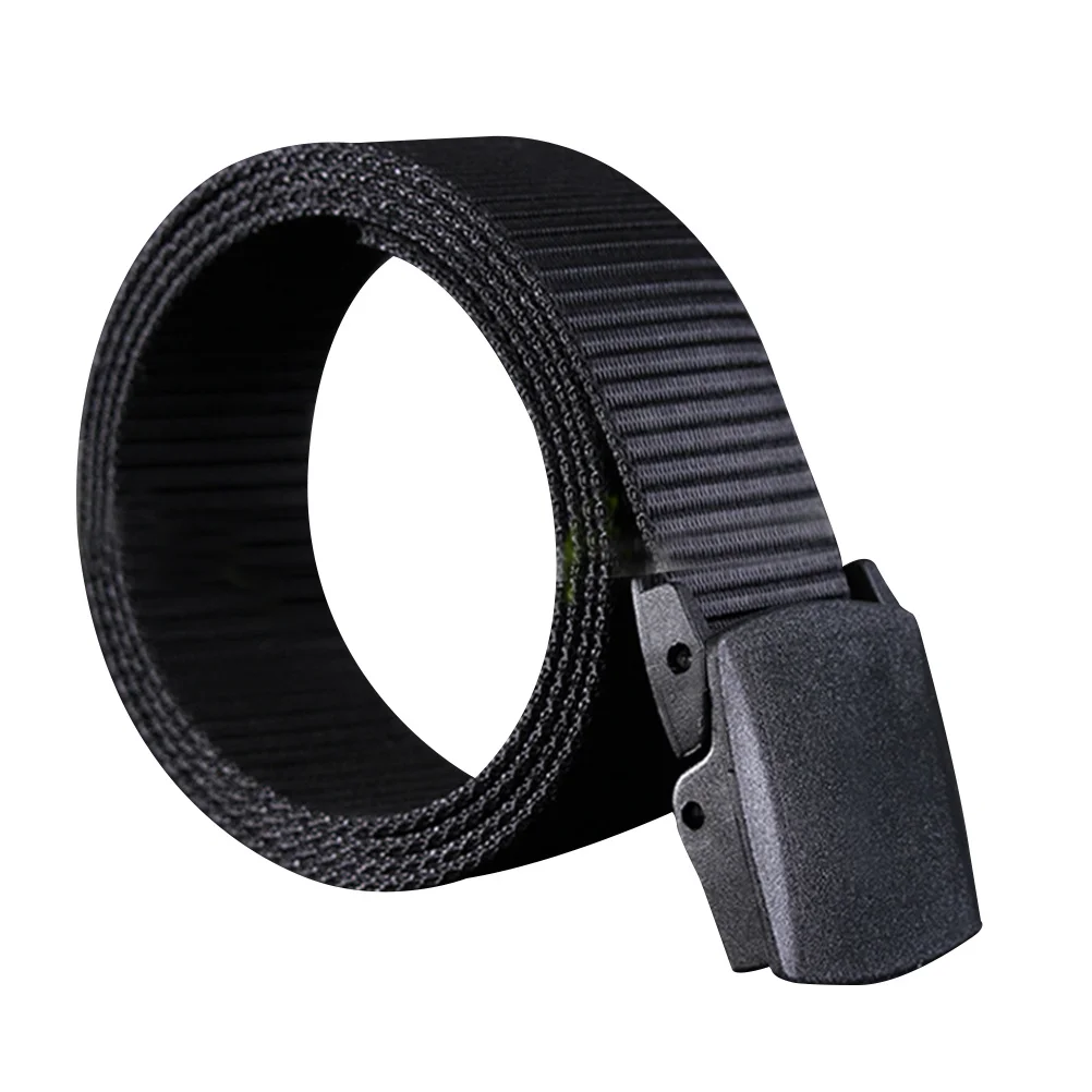 

Web For Men Style Nylon Casual Airport-Friendly Automatic Buckle Lightweight Moisture-Wicking Breathable Belt