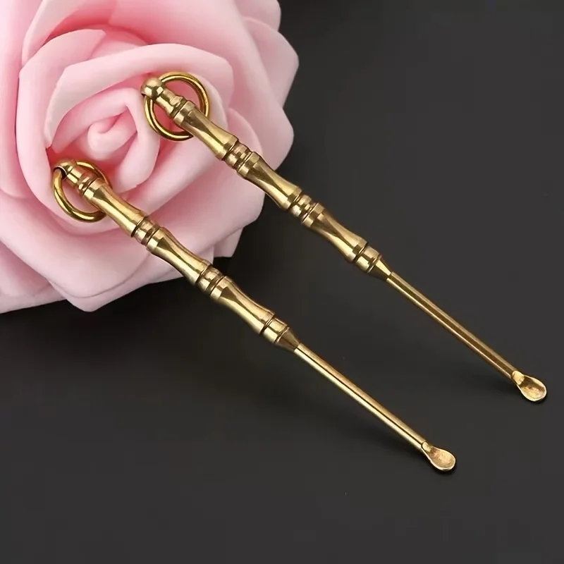 3pcs  Portable Adult Ear Cleaning Tool with Keychain, No Electricity or Battery Needed, Ideal for Home & Travel, Earwax Remova