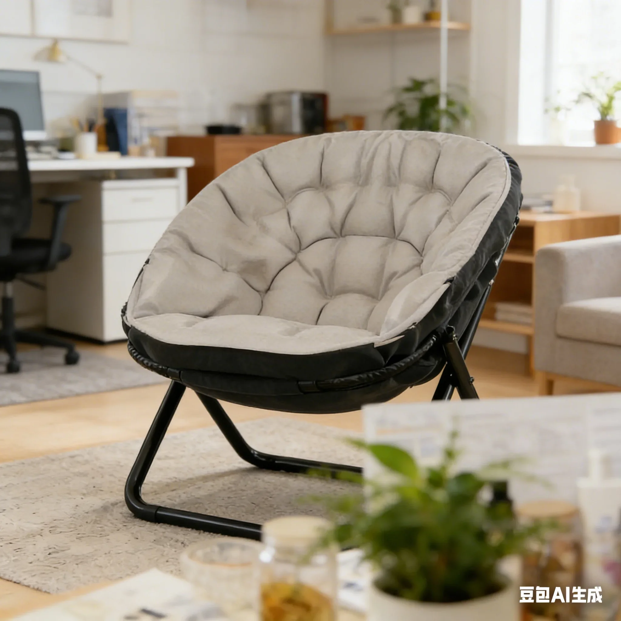 AOLIVIYA Modern Reclining Lounge Chair With Folding Backrest For Living Room Office Relax Nap Bed B112233