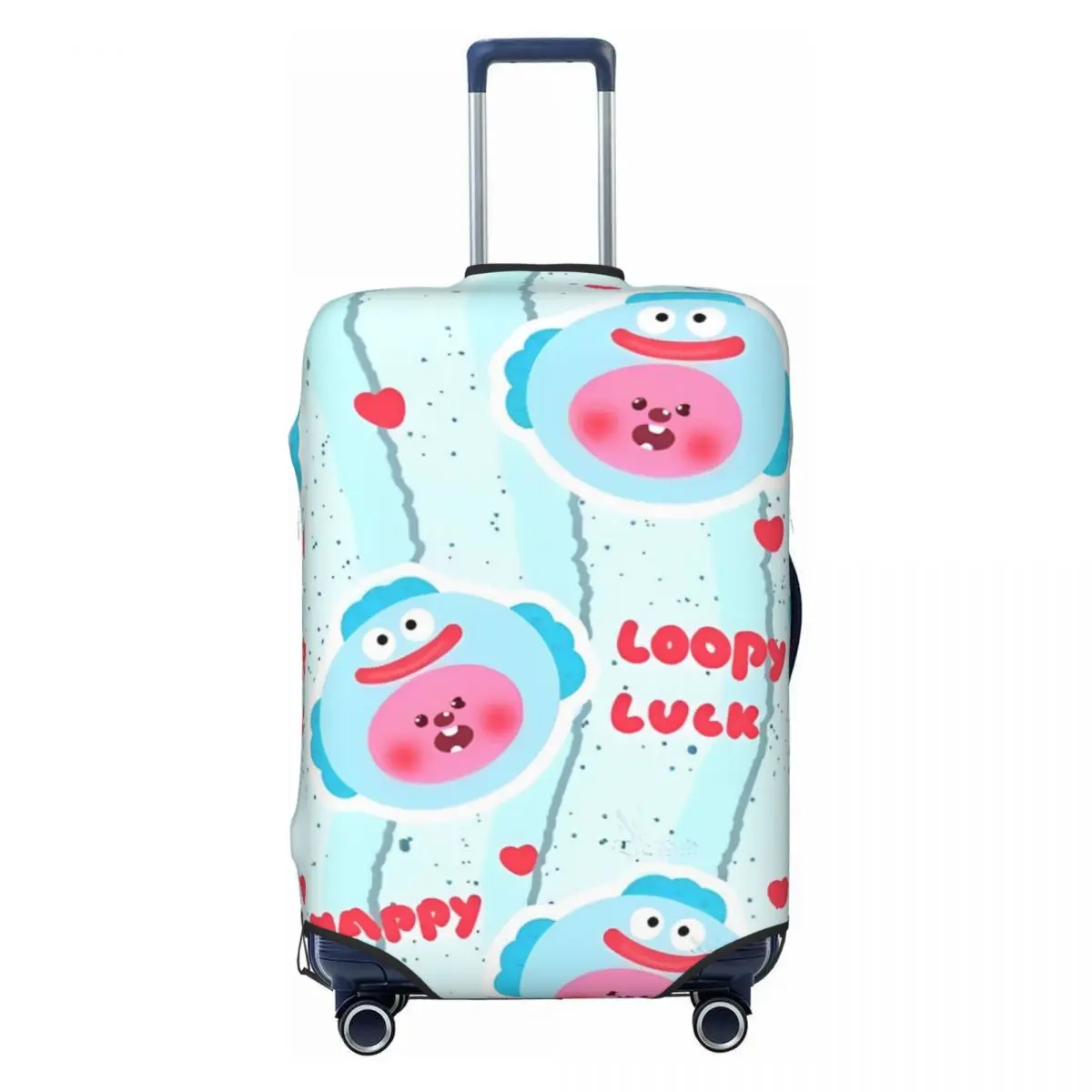 Korea Zanmang Loopy Suitcase Cover Travel Flight Fun Luggage Case Protector