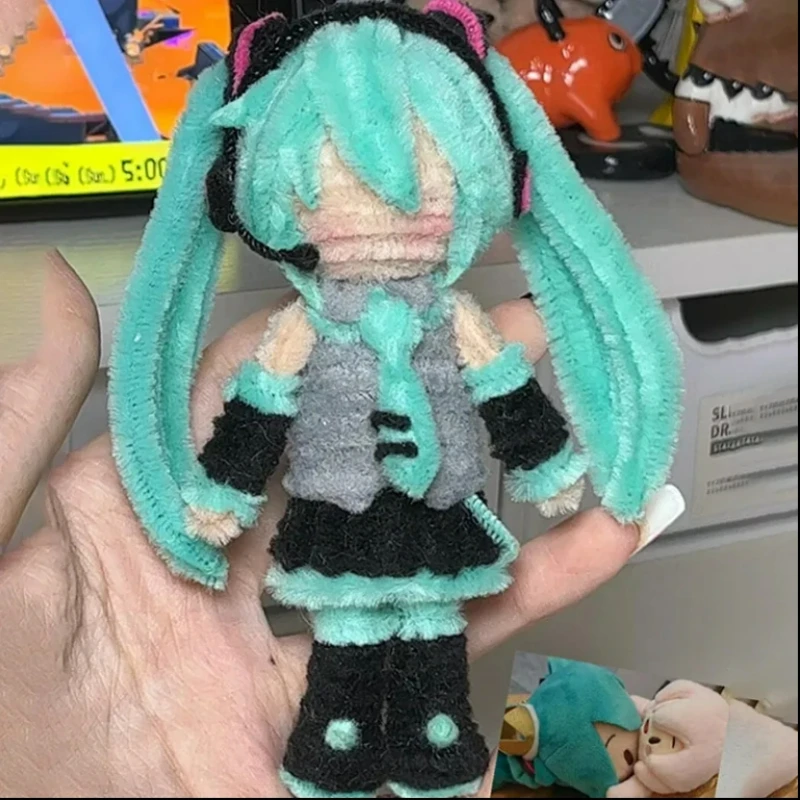 Animation Cartoon Hatsune Miku Around The Second Twist Stick Diy Material Package Creative Gift Birthday Gift.