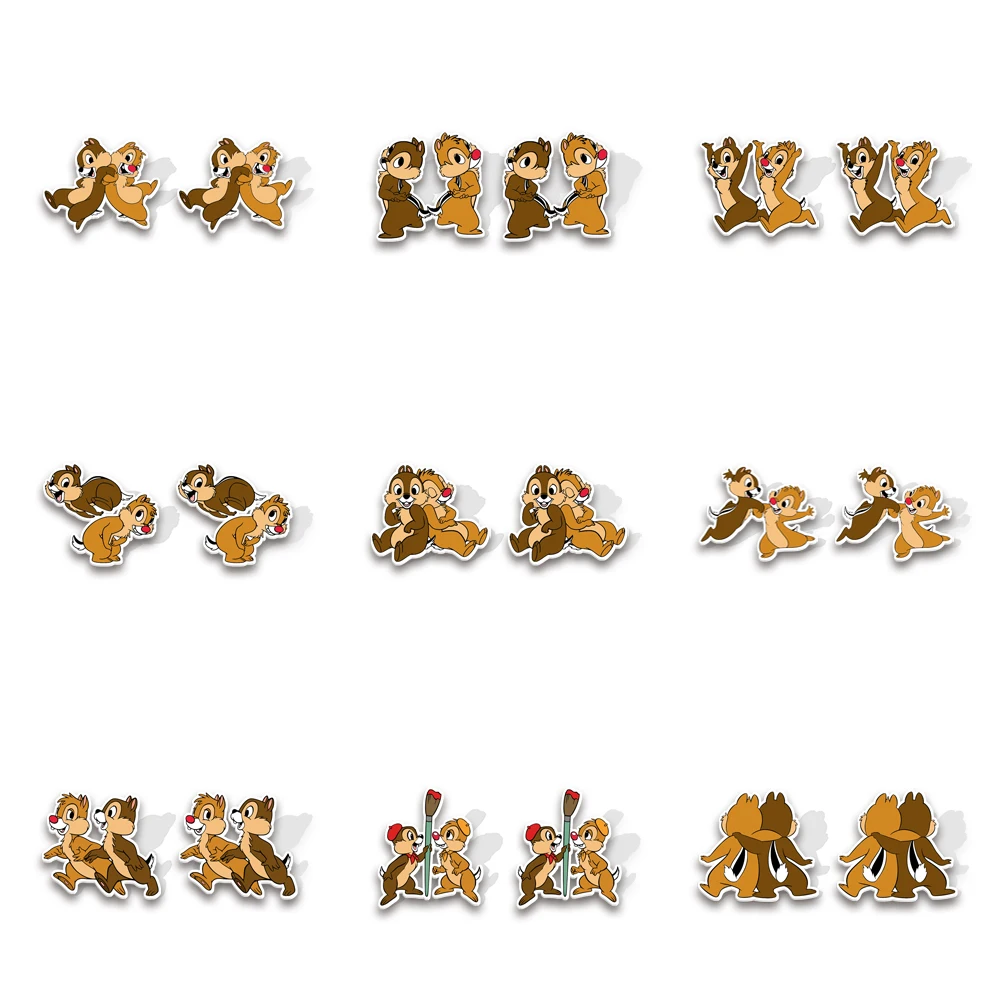 W Hot Sale Colorful Jewelry Acrylic Squirrel Earring Stud Clay Cute Variform Resin For Girl Trendy Earring