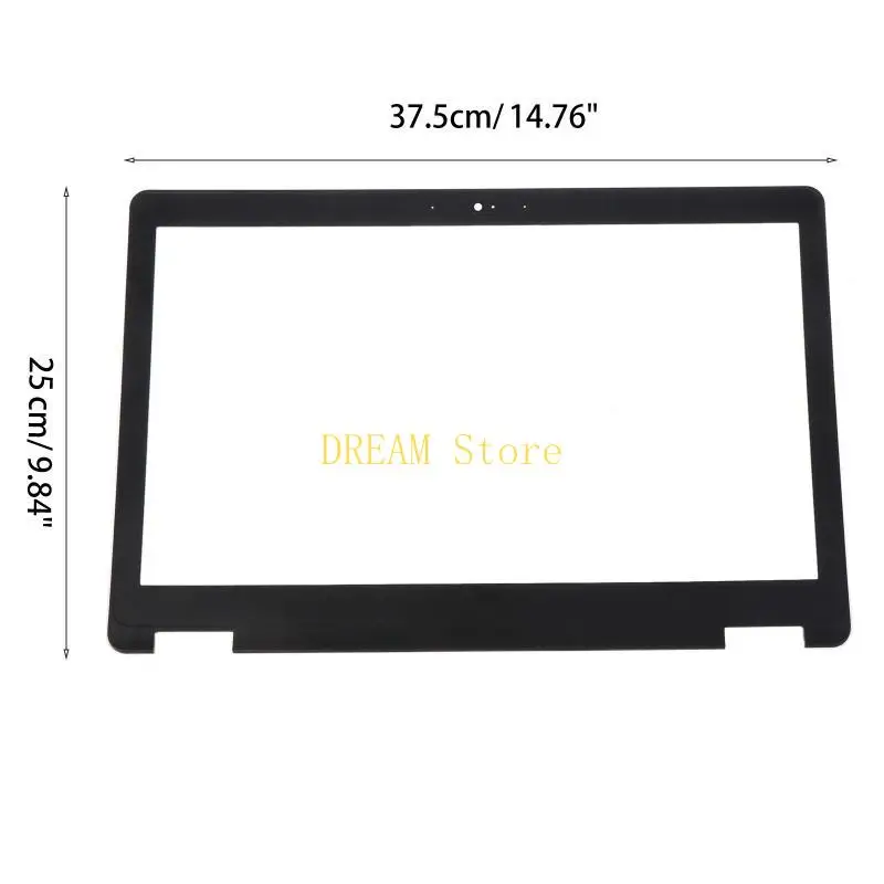 الأصلي الجديد LCD الغطاء الأمامي لخط العرض E5570 M3510 LCD الجبهة الكسوة أفضل بيع #6