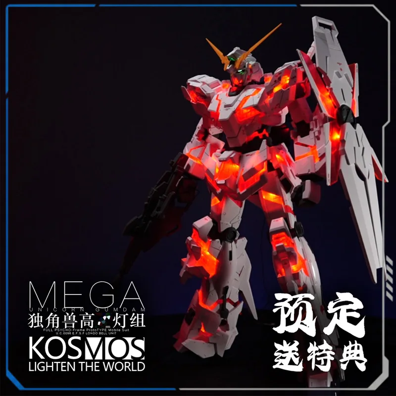 kosmos-genuine-mega-rx-0-unicorn-colorful-lamp-group-original-diy-mobile-suit-assembly-model-kit-action-figure-collection-gifts