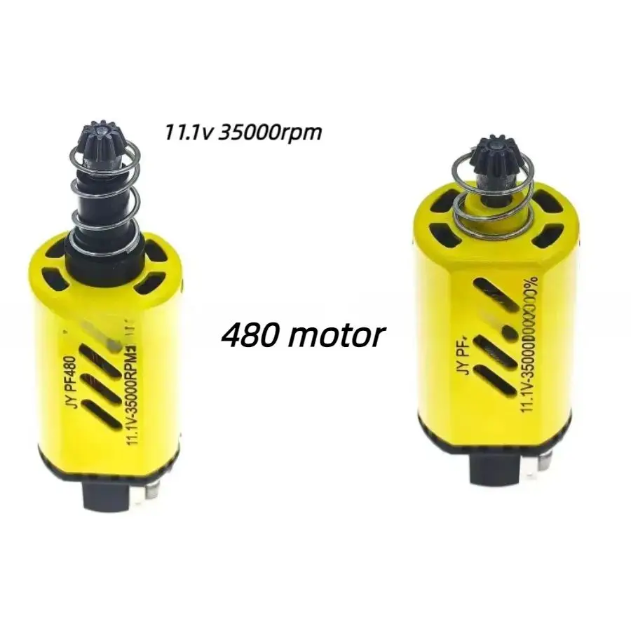 35000rpm High AEG Motor High Torqub Motor 11.1V 35000 Speed Motor long Axle Airsoft M16M4 jingji Sijun jiqu Jm AEG Motor