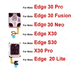 Earpiece Speaker For Motorola MOTO Edge 20 Lite Edge 30 Neo Fusion S30 X30 Pro Earphone Speaker Sound Receiver Replacement Parts