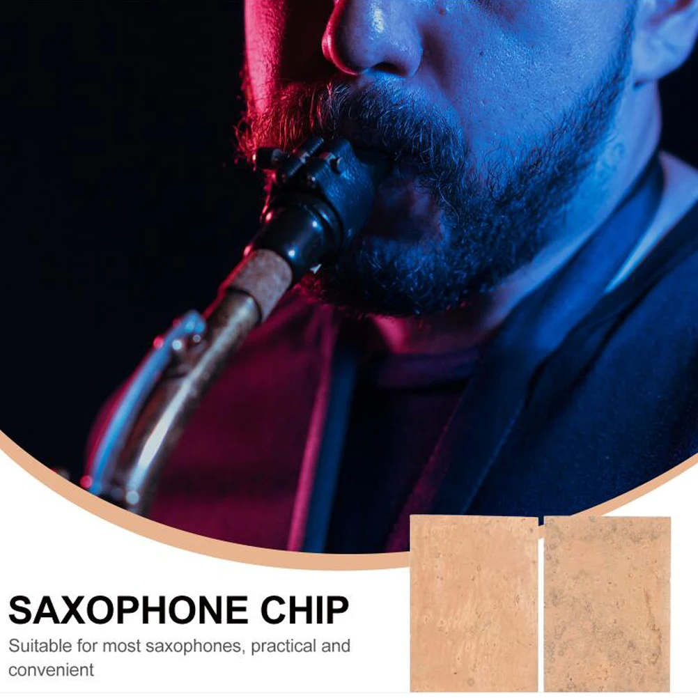 

3pcs Sax Neck Sheet Durable Universal Replacement For Alto Soprano Saxophone Parts Accessories Cork Pads Self-Adhesive Easy