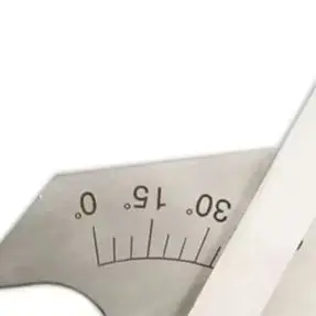 Stainless Steel Welding Gauge Pipe Depth Measuring Ruler For Weld Seam Inspection Undercut Width Tool