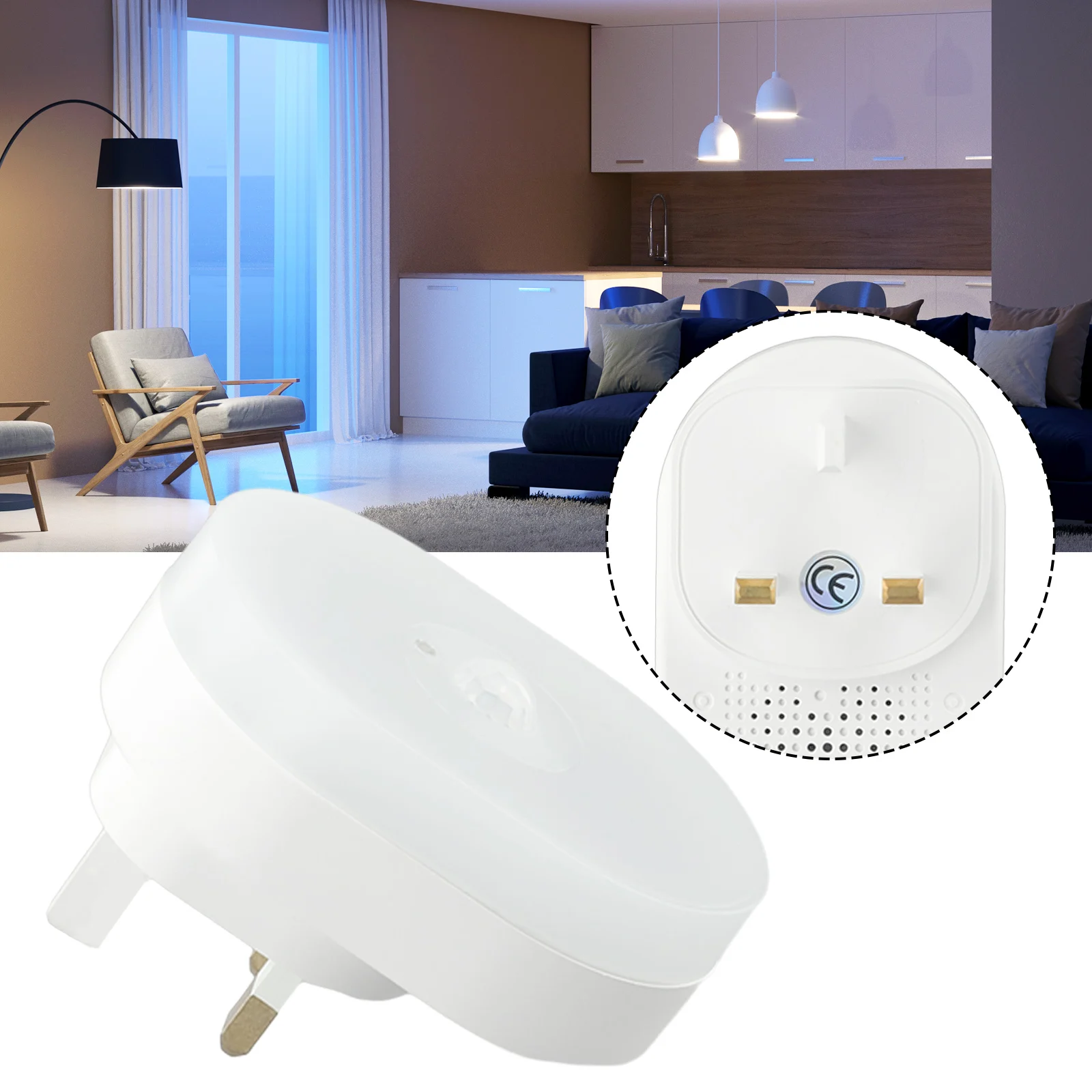 High Quality Led Night Wall Lamp - 10 ℃ - 50 ℃ 0.45W * 6 Power 120 ° 76 * 36 * 30mm About 5m Slightly Bright Mode
