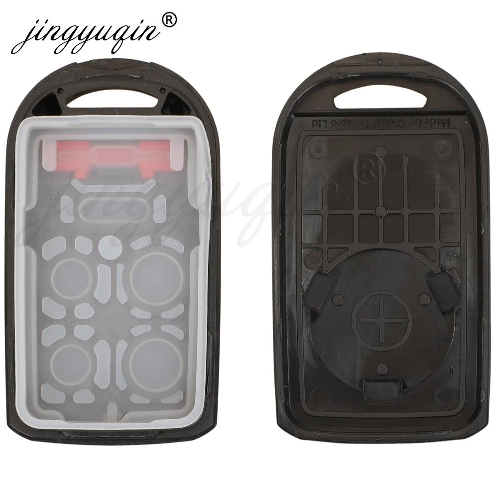 jingyuqin Car Key Shell For Honda Odyssey 2005 2006 2007 2008 2009 2010 Keyless Remote Auto Key Fob 5 6 Buttons Replacement Case