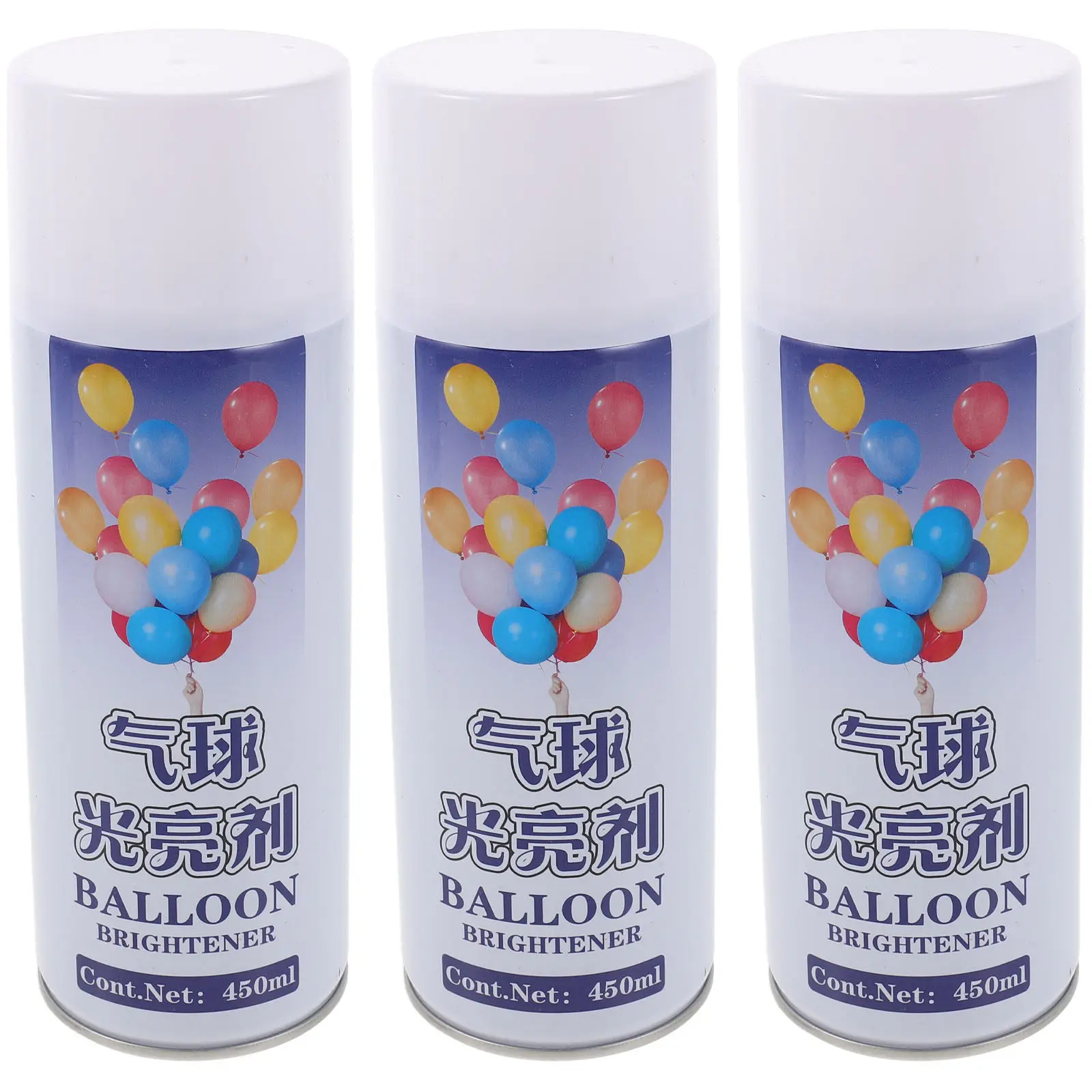 

3Pcs Balloon Shine Spray for Latex Balloons High Gloss Brightener Quick Dry Spray Balloon Protection Anti Oxidation Party