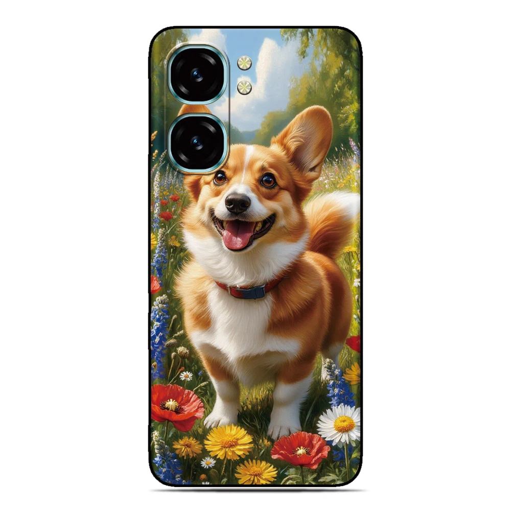 Pug Dog Puppy Phone Case For Nokia C32 G42 6.2 7.2 5.4 G21 C21 C1 C01 G11 Plus C12 C31 C02 G22 G20 G10 C10 C20 8 C3 2.4 Cover view 3