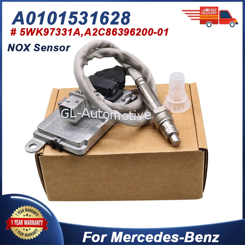 A0101531628 5WK97331A A2C86396200-01 Nitrogen Nox Oxygen Sensor For Mercedes-Benz Actros Axor Euro 6 Truck 24V
