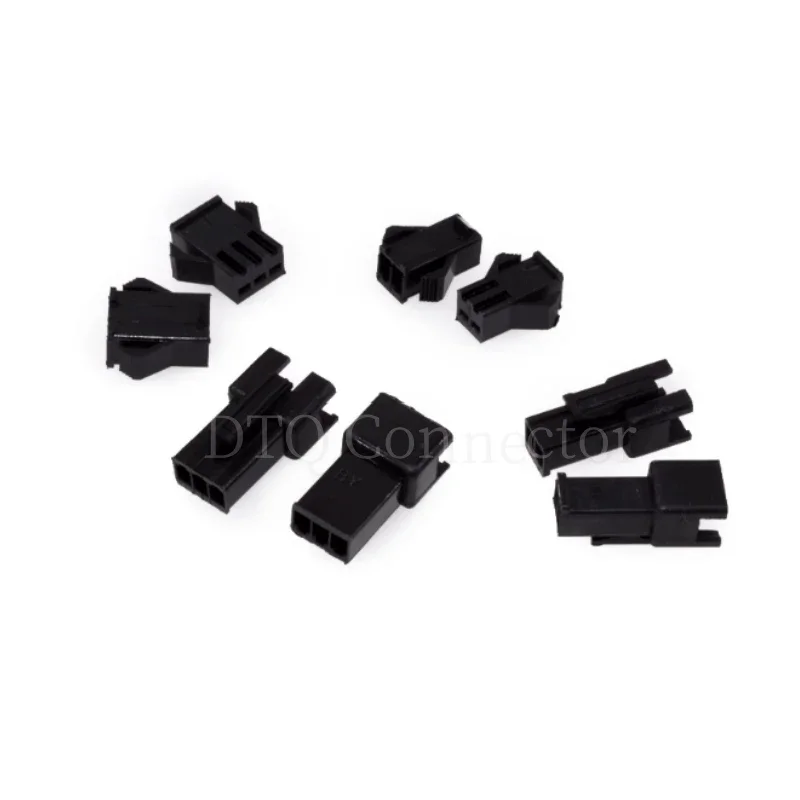 50PCS JST SM Роз'єм Штекер Крок 2,54 мм Жінка Корпус Чоловічий Корпус SM-2P SM-2R JST SM2.54 2/3/4/5/6/7/8 P Pin — zdjęcie 5