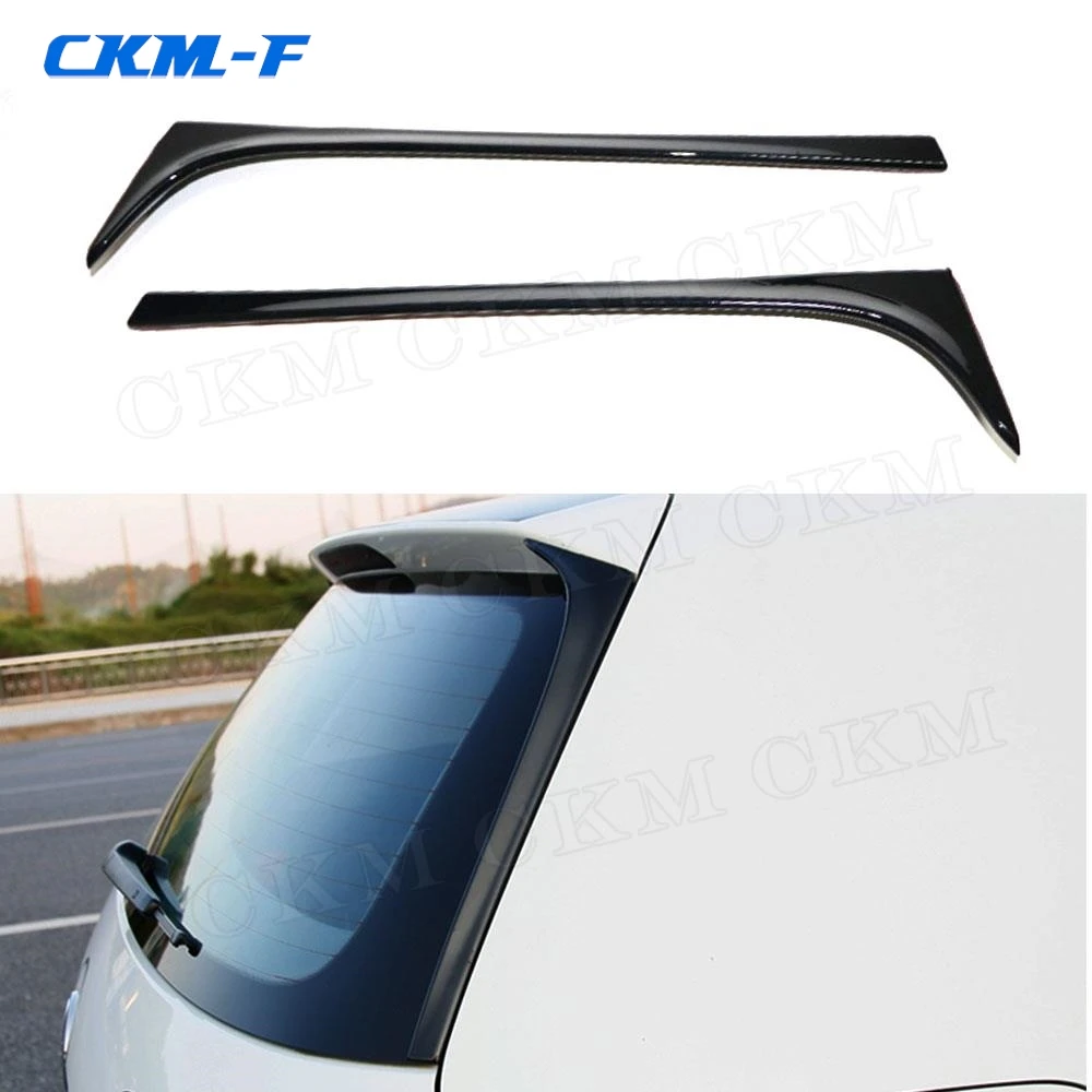 

ABS Gloss Black Car-styling Rear Wing Side Spoiler Lip for Volkswagen Polo Standard 2011-2018 Not GTI R