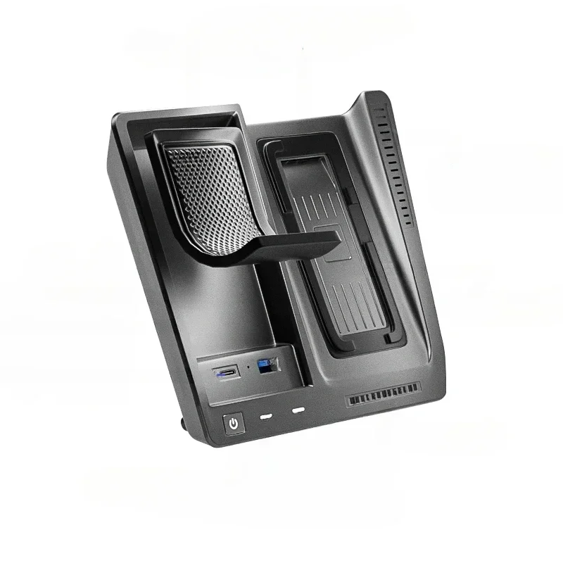 For Geely Monjaro KX11 Xingyue L Car Center Console Wireless Charger Cigarette Lighter Fast Charging Pad Mobile Phone Holder