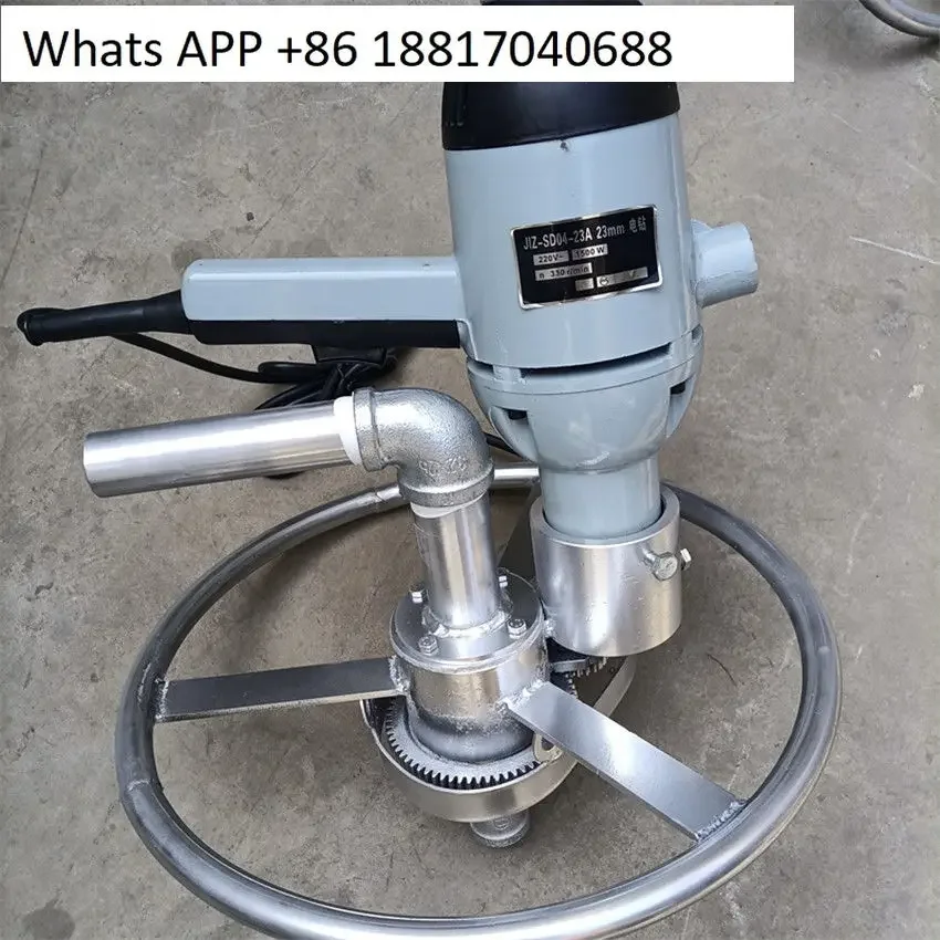 2500W Well Drilling Equipment New Household Agricultural Well Drilling Machine Handheld Drilling Machine High Power 1200W