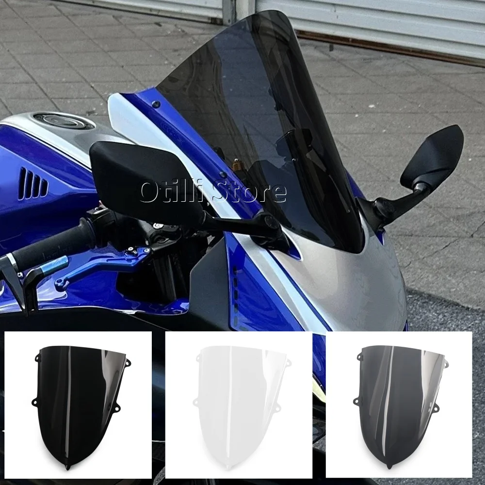 

Ветровое стекло (ветровик) для мотоциклов Yamaha YZF-R6 YZFR6 2017-2024, YZF-R7 YZFR7 2021-2025, YZF R6 YZFR7