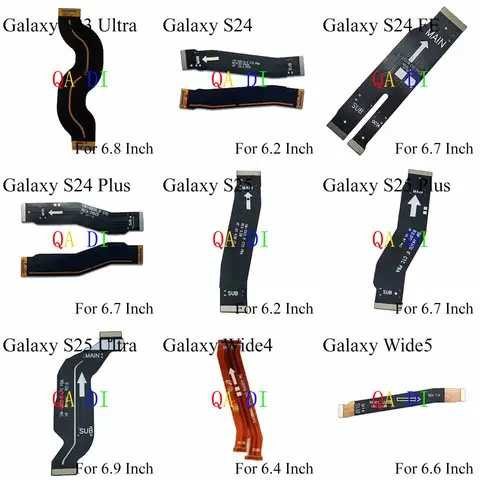 Mainboard Flex Cable For SAMSUNG Galaxy S23 Ultra S24 FE Plus S25 Wide4 Wide5 Wide8