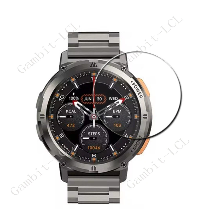 9H Original Smartwatch Hard Tempered Glass For KOSPET TANK T2 GPS Smart Watch KOSPETTANKT2 TANKT2 Screen Protector Cover Film