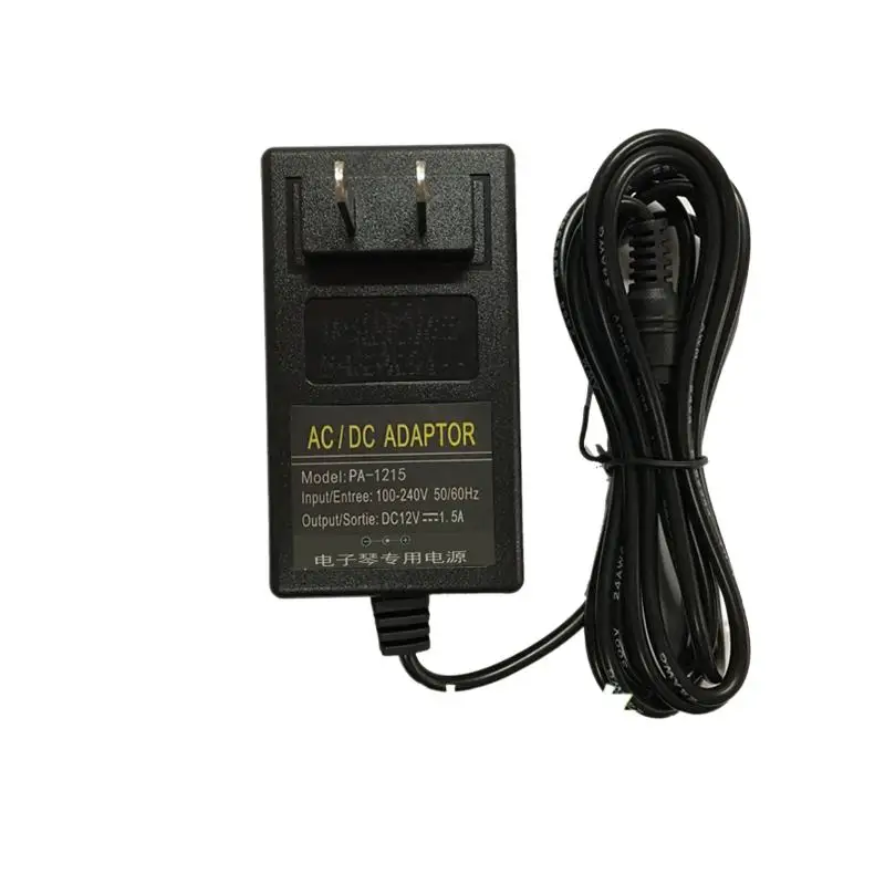

For Yamaha KB290 KB291 electronic organ power adapter kb-155 12V 1.5A 5.5*2.5mm