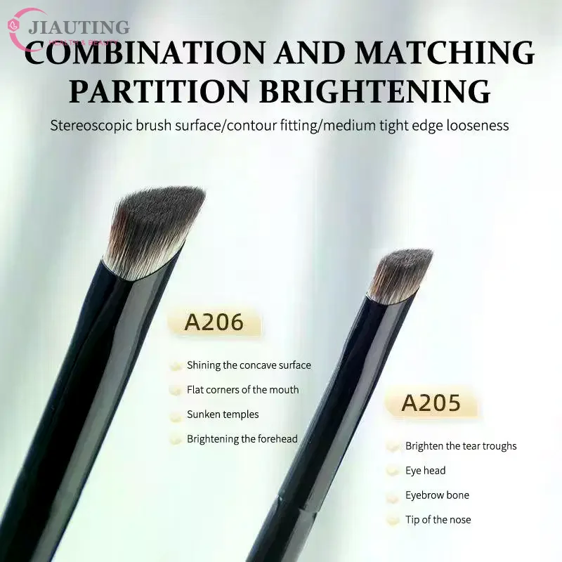 Professional Foundation Brush Triangular Brush Head Liquid Foundation Shadow Concealer Brush Women Face Base Makeup Beauty Tools