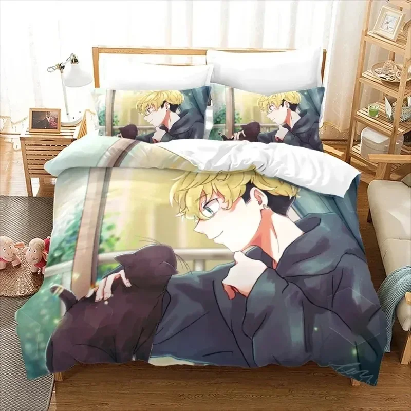 

3D Print Tokyo Revengers Anime Bedding Set Double Twin King Duvet Cover Comforter Pillowcase Boys Girls Adults Bedroom