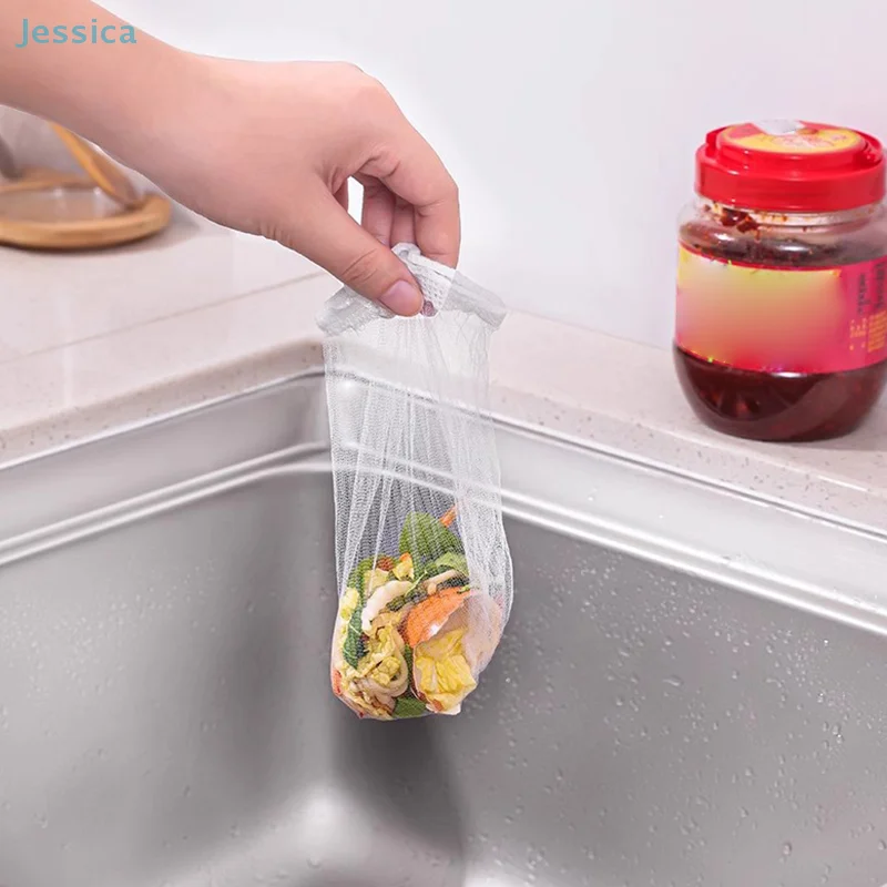 

♥100Pcs Disposable Sink Strainer, Kitchen Sink Anti-clogging Net, Bathroom Drain Anti-clogging Net, Kitchen Filter