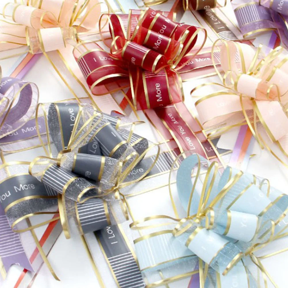 

20pcs Gift Packaging Pull Flowers Valentine'S Day Present Wrapping Decorations Party Box Ornaments Festival Gift Box Decor