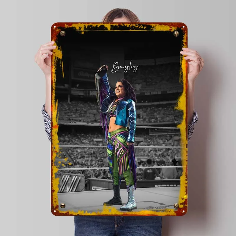 Bayley Metal Sign Sports Poster Garage Decoration Living Room Custom Tinplate Signs for Wall Art Decoration Aesthetic Room Decor