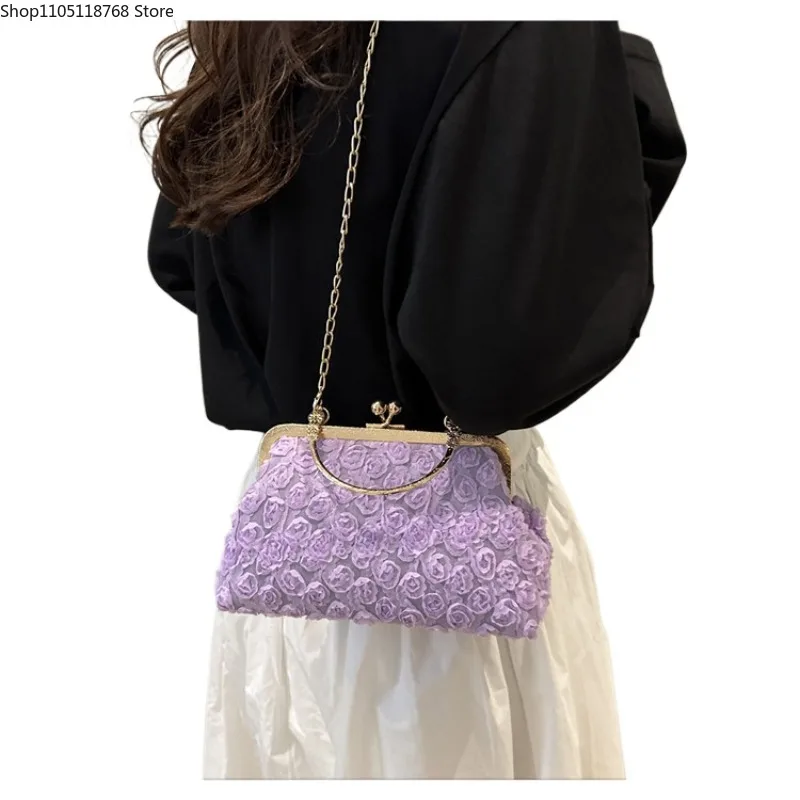 

Универсальный цветочный дизайн, женские сумки на плечо, элегантные женские вечерние сумки через плечо, клатч, модные женские сумки для телефона, кошелек