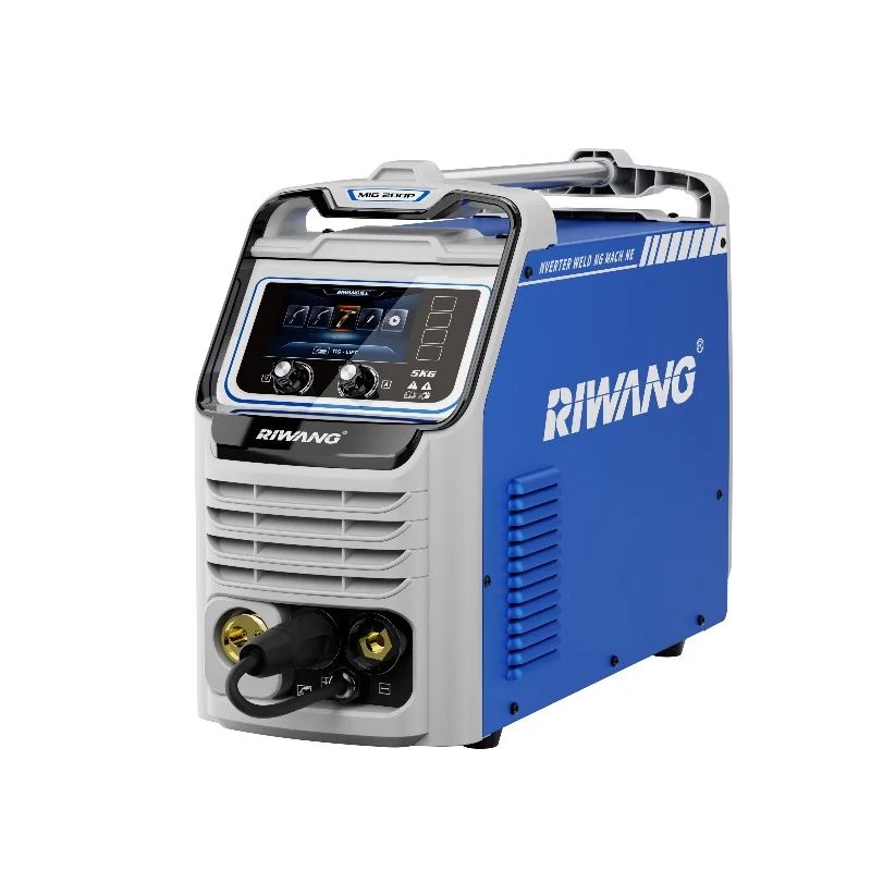 【2026 Hot Selling】MIG 200P 200 Amp Double Pulse MIG Welding Machine for Aluminum High Performance Welder