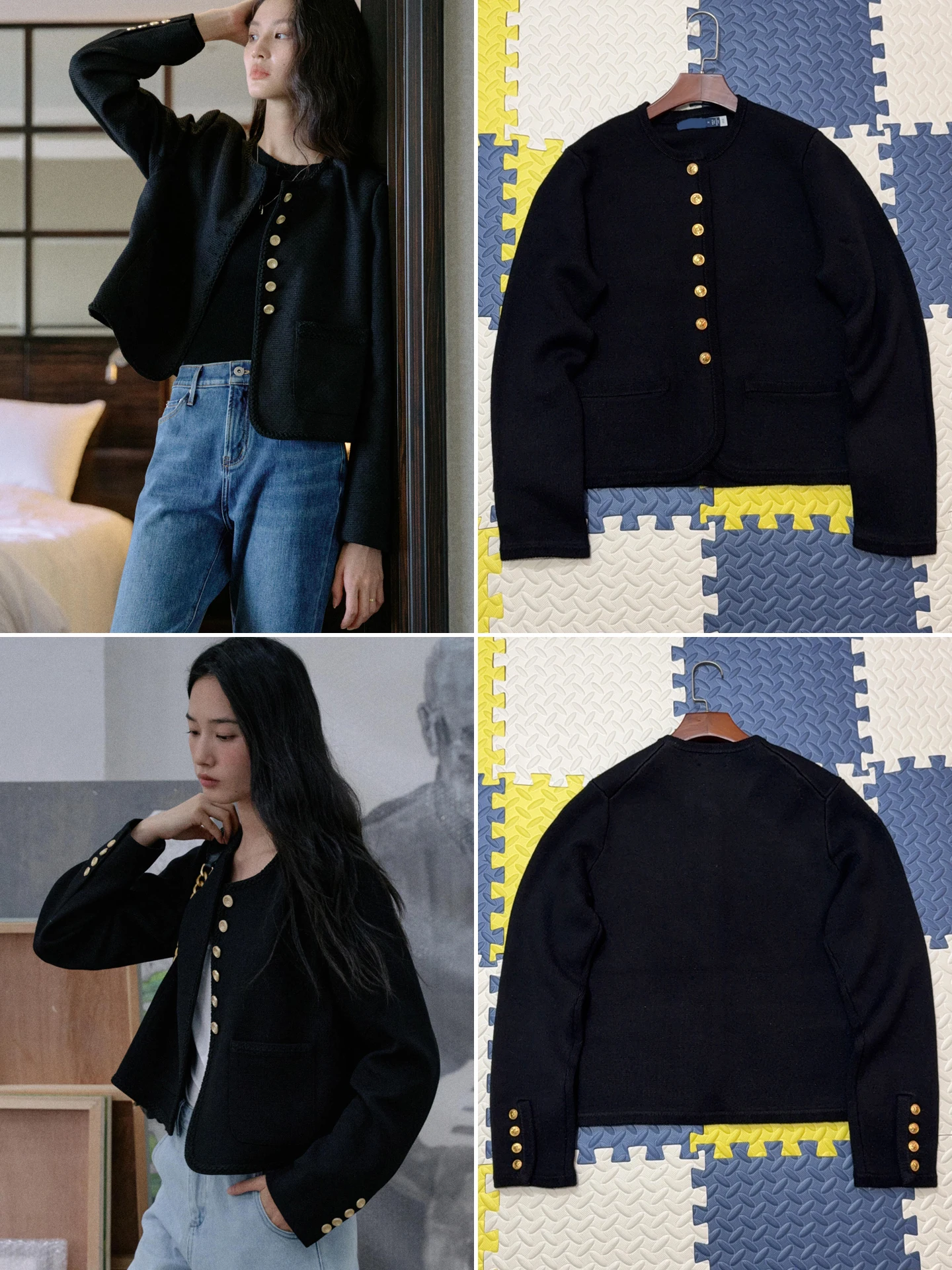 

Женский классический американский трикотажный шерстяной открытый кардиган, верхняя одежда, топ, тяжелый роскошный свободный крой, длинный све