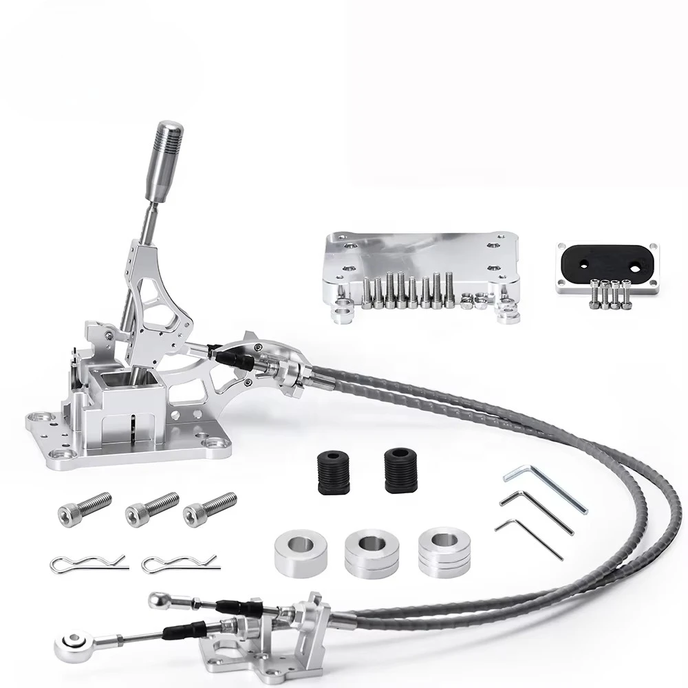 

Shifter Box Shifter Cables Knob Trans Bracket Shifter Base Plate Firewall Cable Grommet Race-Spec Manual For RSX K-Swap K20 K24