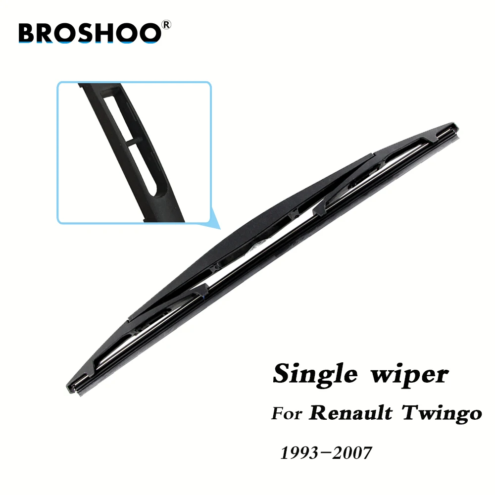 BROSHOO Car Rear Wiper Blades Back Windscreen Wiper Arm For Renault Twingo Hatchback (1993-2007) 310mm,Windshield Auto Styling