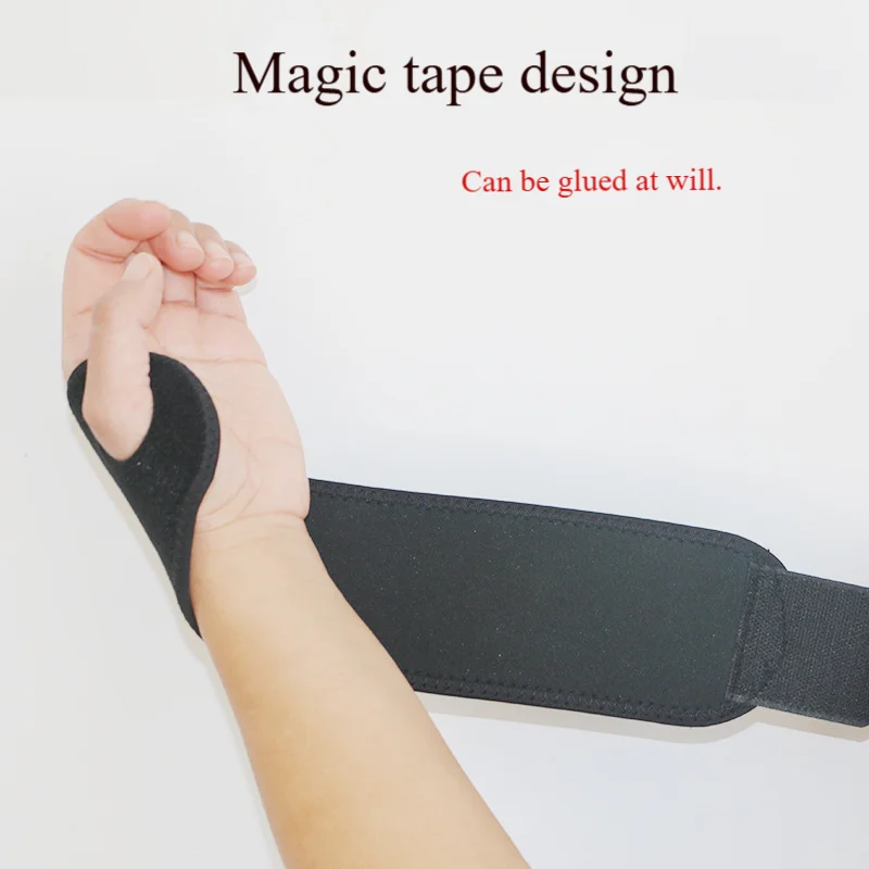 Sports Protection Wrist Breathable Compression Sleeve, Thumb Wrapped Wrist Guard, Tendon Sheath Thumb Adjustable Protective Gear