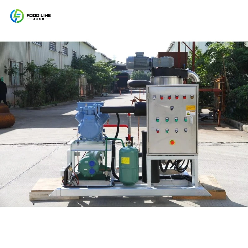 Slurry Ice Making Machine Fresh Shrimp Fish Cooling Preservation System for Seafood