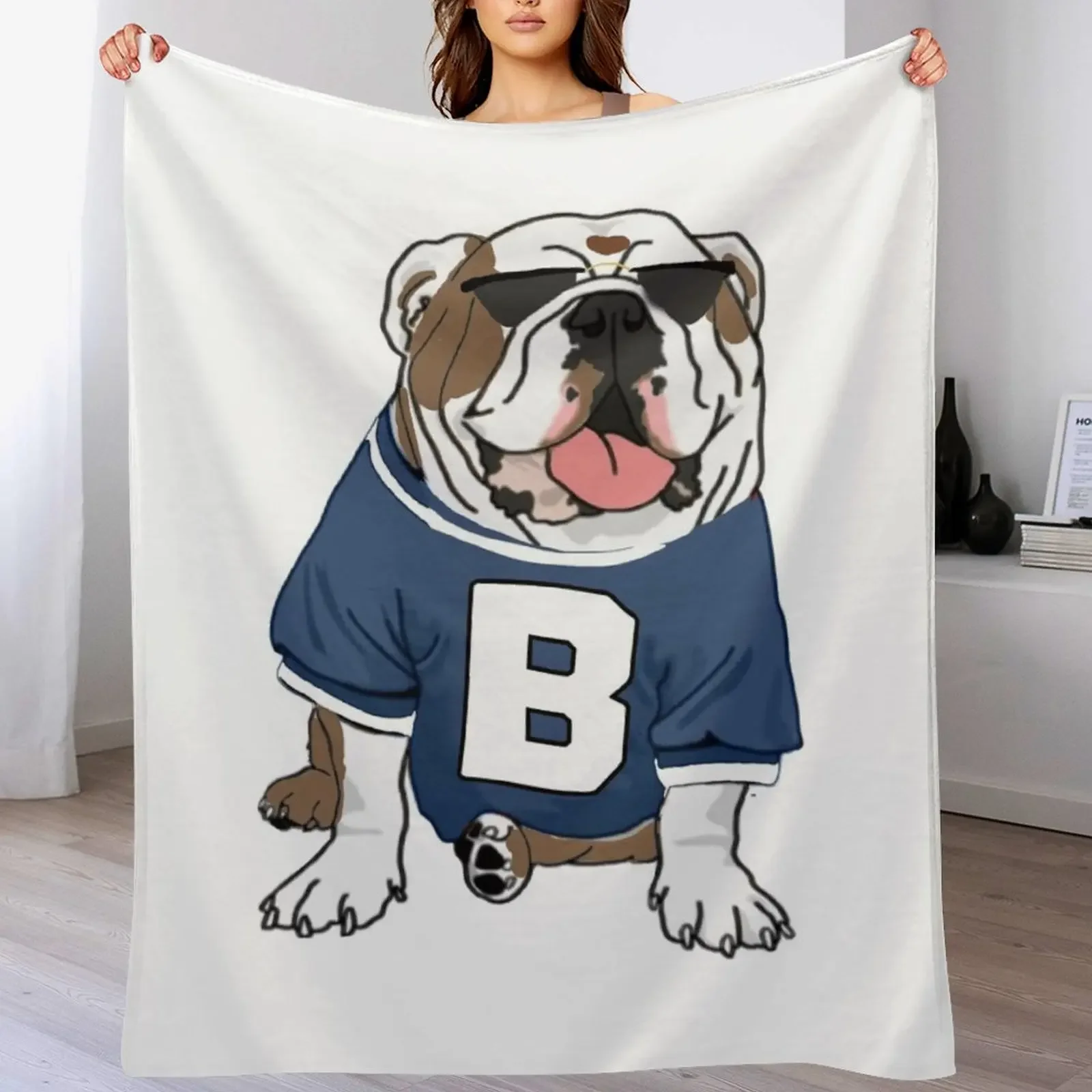 

Butler Blue III Chillin Throw Blanket Vintage Furrys Tourist Designers Blankets
