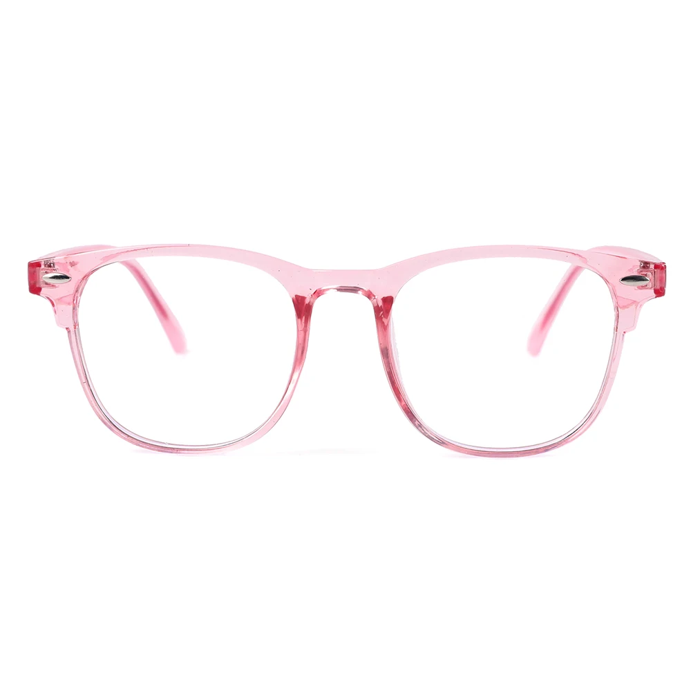 Transparent Computer Glasses Frame Women Men Anti Blue Light Round Eyewear Blocking Glasses Optical Spectacle Eyeglass view 5