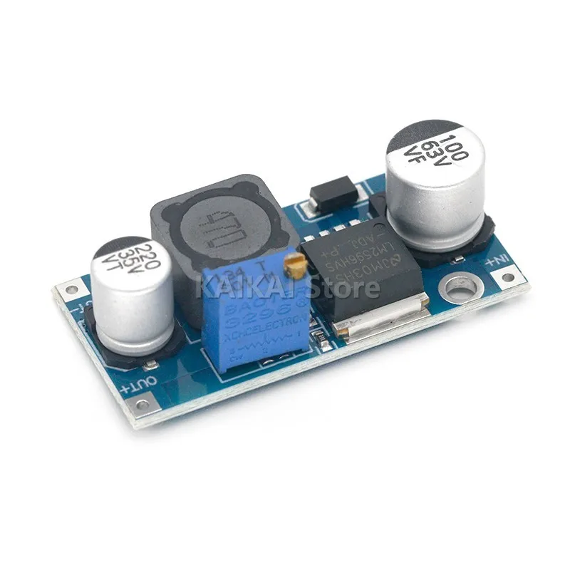 LM2596HVS LM2596HV DC-DC Adjustable Step Down Buck Converter Power Module 4.5-50V to 3-35V