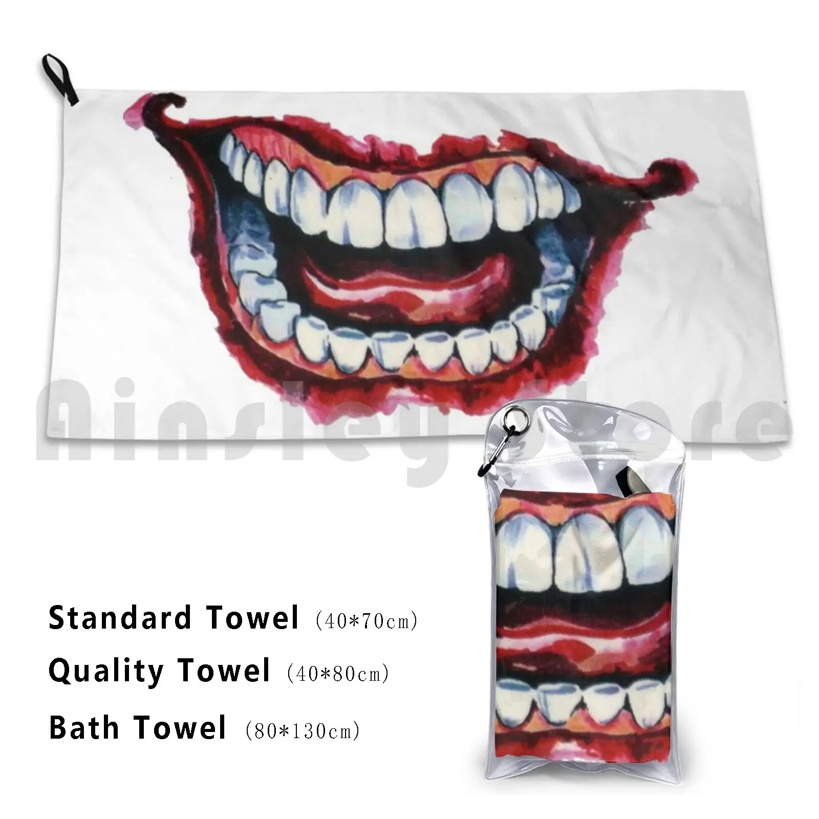 Smile 2 Bath Towel Beach Cushion Joker Persona 5 Anime Comics Quinn Persona The Joker Comic Harleen Quinzel