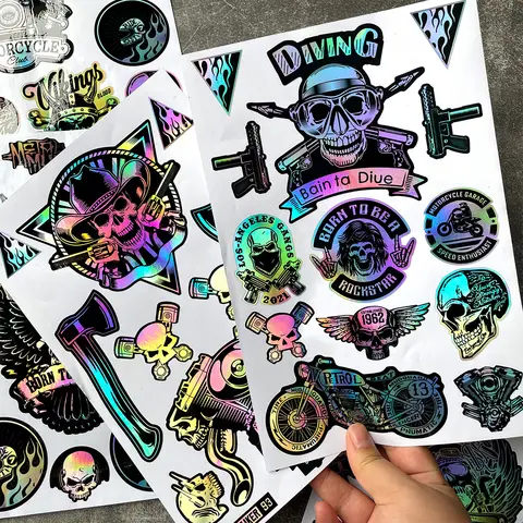 10 best sales Skull Moto - №6