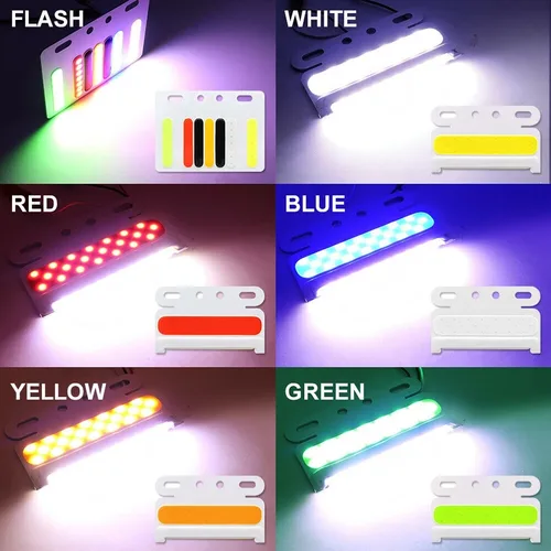 Imagen 2 del producto 20 piezas Auto coche COB camión luz lateral 24V lámpara LED para camión girando luces laterales señal decoración lámpara DC24V bombilla para iluminación de coche
