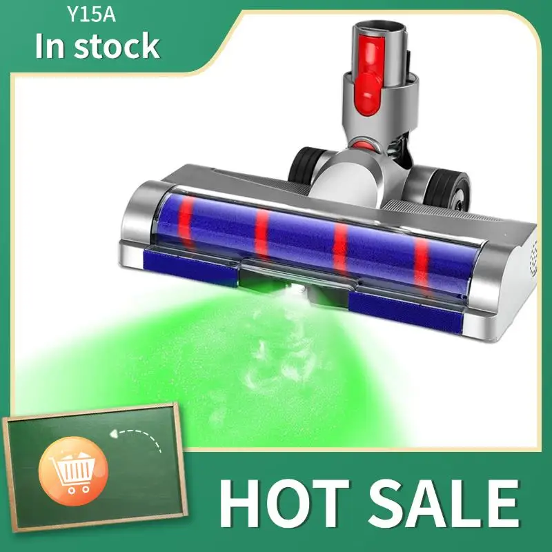 

Сменный мягкий ролик с зеленым светодиодным фонариком Y15A для беспроводных пылесосов Dyson V7 V8 V10 V11 V15