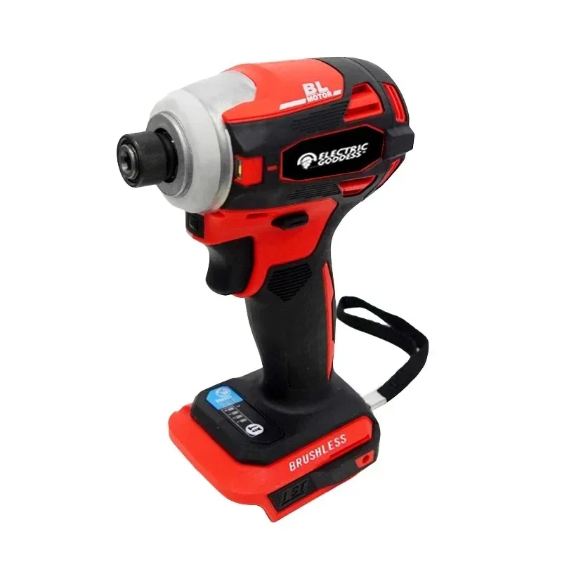 متعددة الوظائف فرش مفك كهربائي ليثيوم أداة السلطة مفك البراغي اللاسلكي تأثير الحفر لبطارية ماكيتا 18 فولت دبوس #6