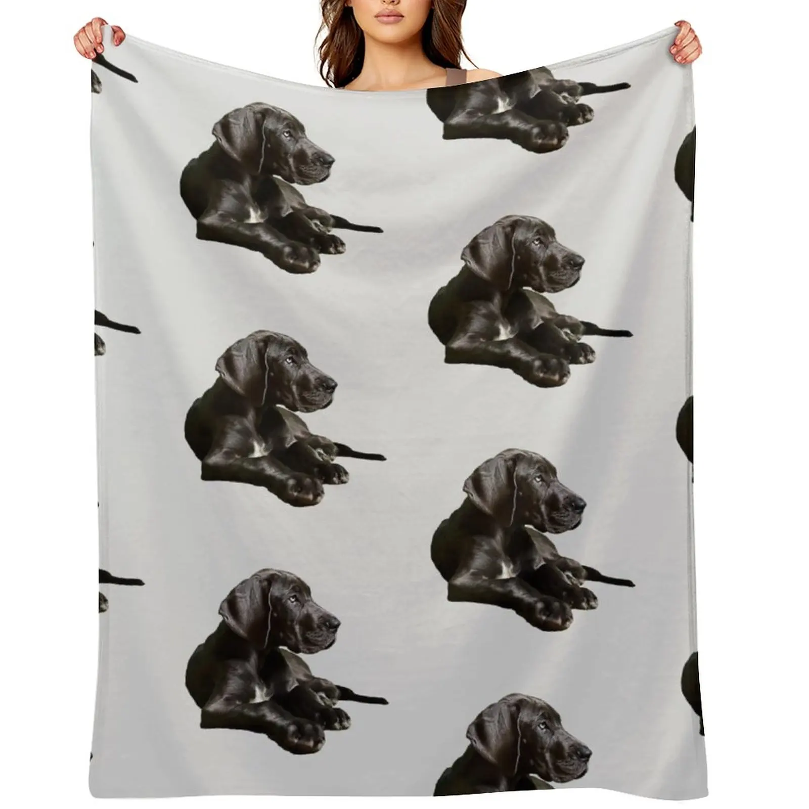 بلاك جريت داني - جمال رائع! رمي بطانية سرير مزخرفة، بطانيات مصممي الأريكة المزخرفة والبطانيات #1