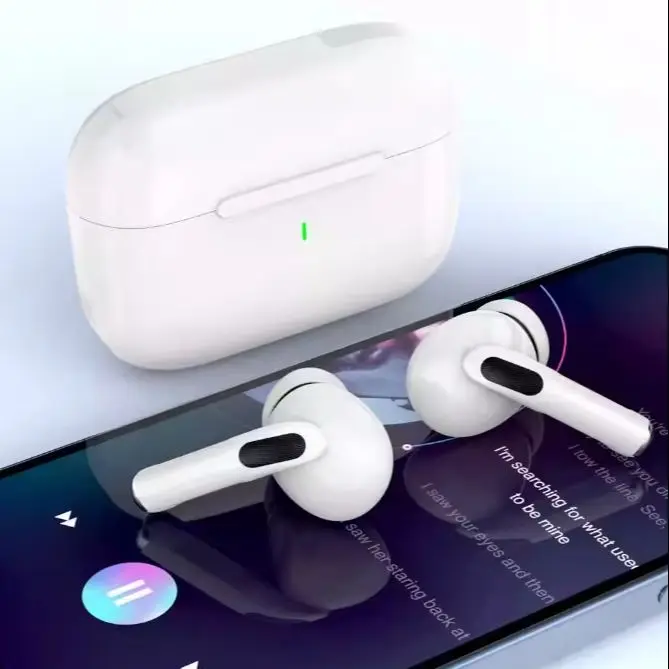 سماعات بلوتوث أصلية من Air pro مزودة بتقنية البلوتوث 5.3 سماعات أذن للألعاب لهاتف iPhone Apple Xiaomi Android