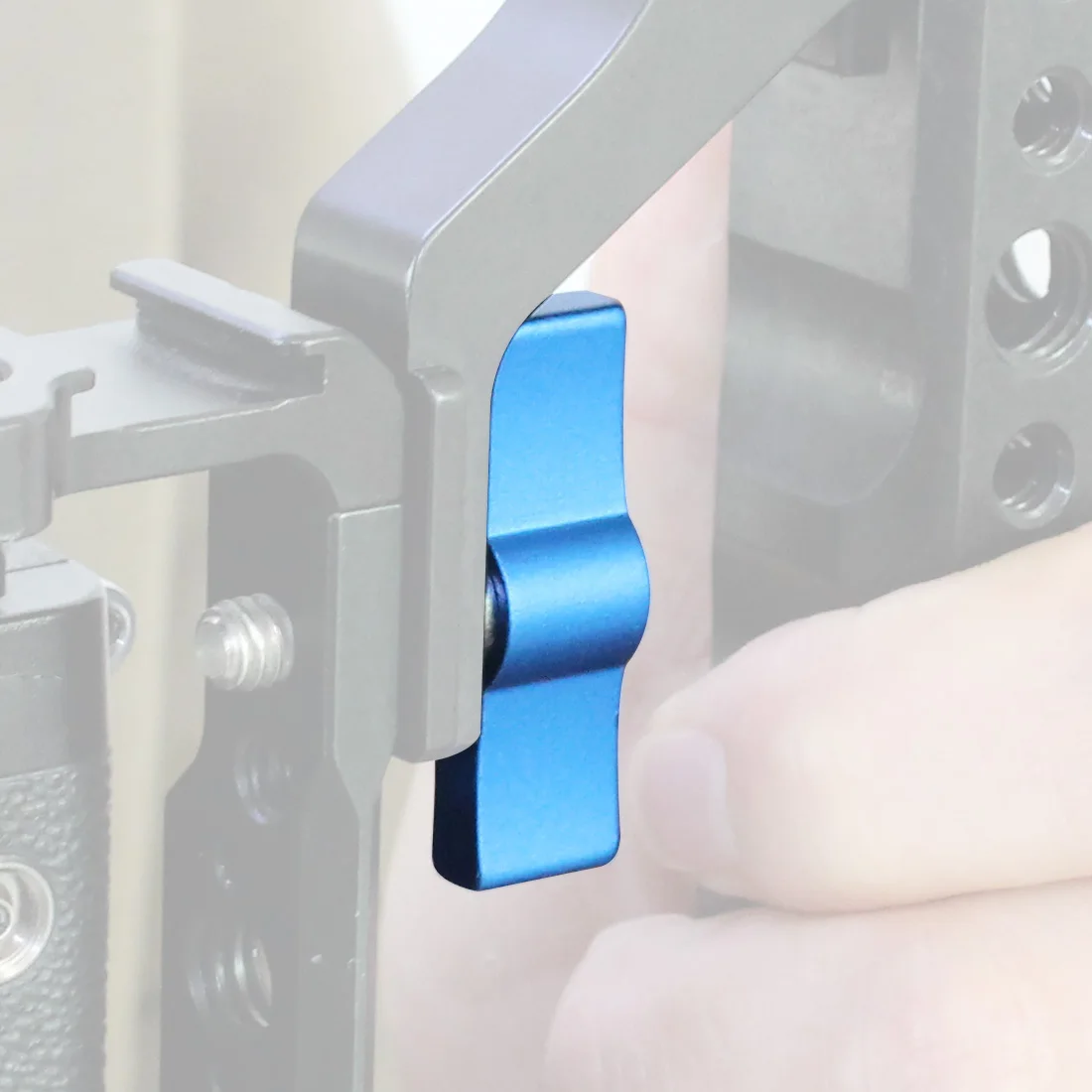 Kameras verstellbare Handspannschrauben für Gopro 11 Sony A7C Aluminiumlegierungsgriffschrauben 1/4 17 mm verstellbare Schrauben T-Form – Detail 2